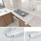 MarbraGuard – Selbstklebende Marmorfolie für Küche, Bad & Möbel