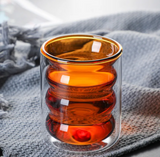 SpiraLuxe Doppelwandiges Designglas