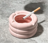 NordicClean Keramischer Aschenbecher mit Deckel