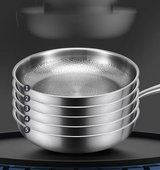 TitaLux – Pure Titanpfanne mit Fischschuppen-Hammerschlagmuster