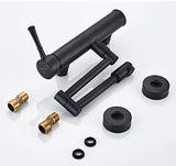 AquaTurn ZwartPro – Luxuriöse Schwarze Wandarmatur 360° Drehbar