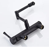 AquaTurn ZwartPro – Luxuriöse Schwarze Wandarmatur 360° Drehbar