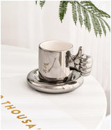 NordéaLux Skandinavische Keramik-Kaffeetasse