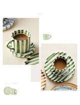 LineaCalm Europäische Porzellan-Kaffeetasse