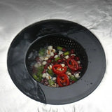 CleanDrip Pro – Schwarzes Edelstahl-Abflussfilter mit Griff für Küche & Badezimmer