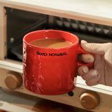 LetterPure Minimalistische Keramik-Tasse