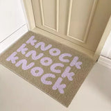 Zuschneidbare PVC-Türmatte – Staubabweisende und rutschfeste Fußmatte für Flur, Eingangsbereich und Terrasse