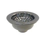 RetroDrain Luxe Küchenabflussstopfen – 3,5" Messing Antik & Poliert