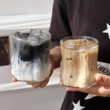 NordicRipple Aesthetic Iced-Coffee-Glas