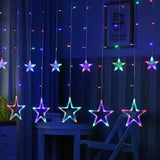 AuroraStar LED-Schneeflocken-Lichterkette – 3,5 m Magische Weihnachtsbeleuchtung