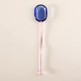 LumiStir Farbige Glas-Dessertlöffel