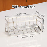 EdelStaal – Freistehender Edelstahl Schwamm- & Reinigungsständer