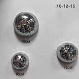 MirrorSphere Wand-Discokugel – Spiegelnde Metallic Wanddekoration für Zuhause & Events