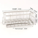 EdelStaal – Freistehender Edelstahl Schwamm- & Reinigungsständer