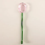 LumiStir Farbige Glas-Dessertlöffel