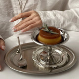 SteelElegance Edelstahl Dessertkelch auf Fuß