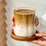 NordicRipple Aesthetic Iced-Coffee-Glas