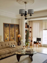 LuxeCopper Moderner Kronleuchter – Elegante Kupferlampe für Esszimmer, Wohnzimmer & Hotel | Innenbeleuchtung Dekoration