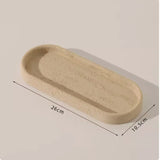 EcoStone Luxe Badezimmer-Accessoire – Naturstein & Sandstein