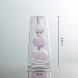 FloraLume Kreative Glasblumenvase