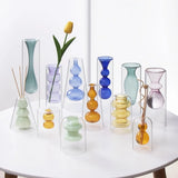 FloraLume Kreative Glasblumenvase