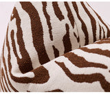 ZebraLux Jacquard-Kissenhülle – Modern, Minimalistisch und Dezent Luxuriös