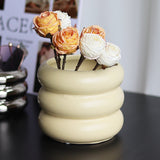 Nordischer Stil Runde Keramik-Aufbewahrungstopf