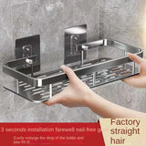 AeroShelf Max Pro – Selbstklebende Aluminium-Badablage für Platzersparnis & moderne Organisation