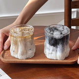 NordicRipple Aesthetic Iced-Coffee-Glas