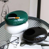 NordicAura Tragbarer Keramik-Aschenbecher