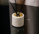 StoneHaven Travertin Badezimmer-Set – 6-teiliges Luxus-Waschbecken-Accessoire aus Naturstein