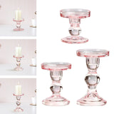 RoséAura Glas-Kerzenhalter