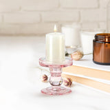 RoséAura Glas-Kerzenhalter