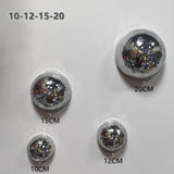 MirrorSphere Wand-Discokugel – Spiegelnde Metallic Wanddekoration für Zuhause & Events