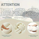 KnotEase Dekoratives Knotenkissen – Weich & Komfortabel