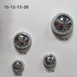 MirrorSphere Wand-Discokugel – Spiegelnde Metallic Wanddekoration für Zuhause & Events