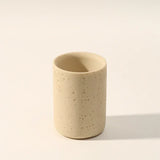 Luxuriöser Kalkstein-Zahnbürstenhalter- und Seifenspender-Set