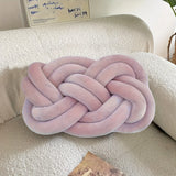 KnotEase Dekoratives Knotenkissen – Weich & Komfortabel