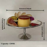 SteelElegance Edelstahl Dessertkelch auf Fuß