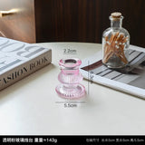 AuroraLuxe Europäischer Glas-Kerzenhalter