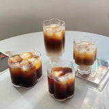 CrystalSip Vintage Geriffelte Gläser