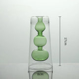 FloraLume Kreative Glasblumenvase