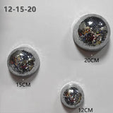 MirrorSphere Wand-Discokugel – Spiegelnde Metallic Wanddekoration für Zuhause & Events