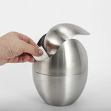 LuxBin MiniPro – Luxus RVS Mülleimer 1,5L