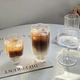 CrystalSip Vintage Geriffelte Gläser