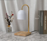 AromaGlow Retro Marmor Aromatherapie-Waxlamp