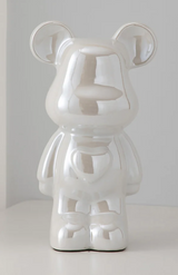 CeramiBear Luxe Elektroplattiertes Figur