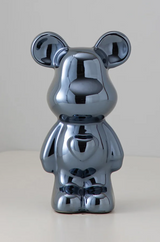 CeramiBear Luxe Elektroplattiertes Figur