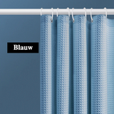 HydroWafel – Luxuriöser Duschvorhang mit Waffelstruktur