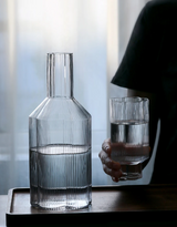 CrystalSip Vintage Geriffelte Gläser